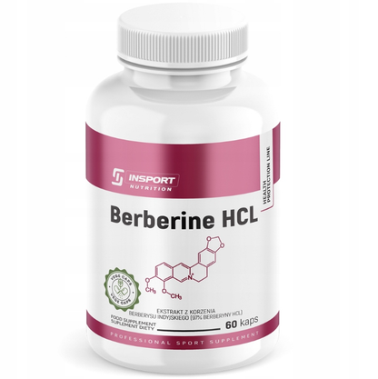 BERBERYNA HCL 500 mg 60 kap