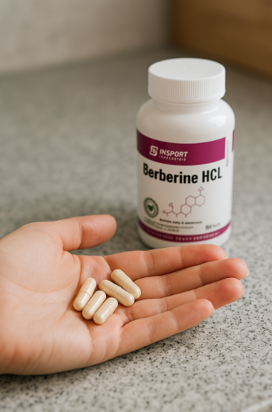 BERBERYNA HCL 500 mg 60 kap